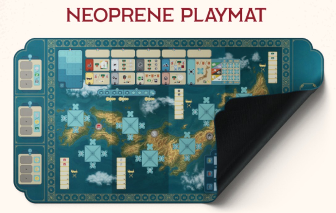 Nippon Zaibatsu Playmat, Neoprene, 776 x 416 x 3